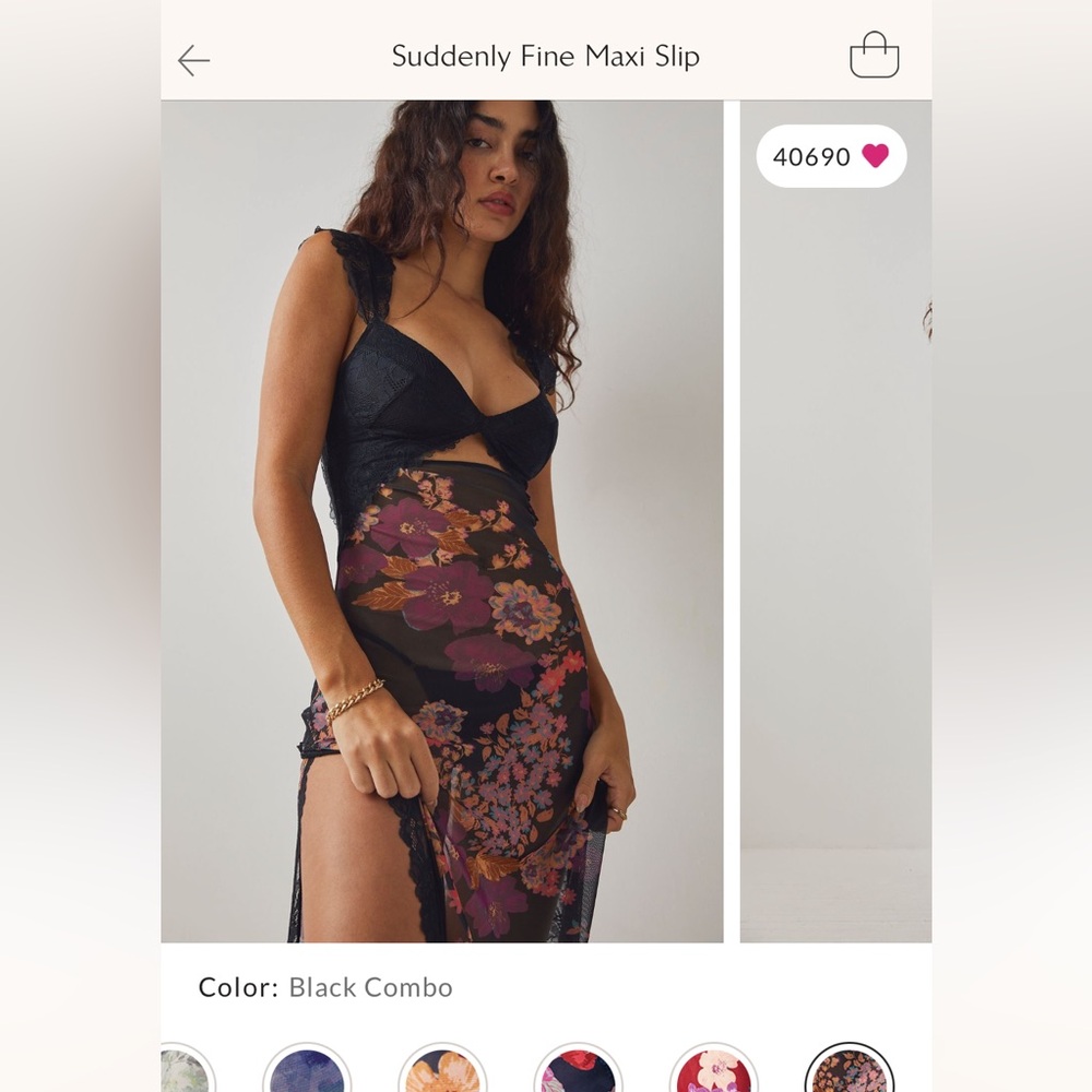 Free People Suddenly Fine Maxi